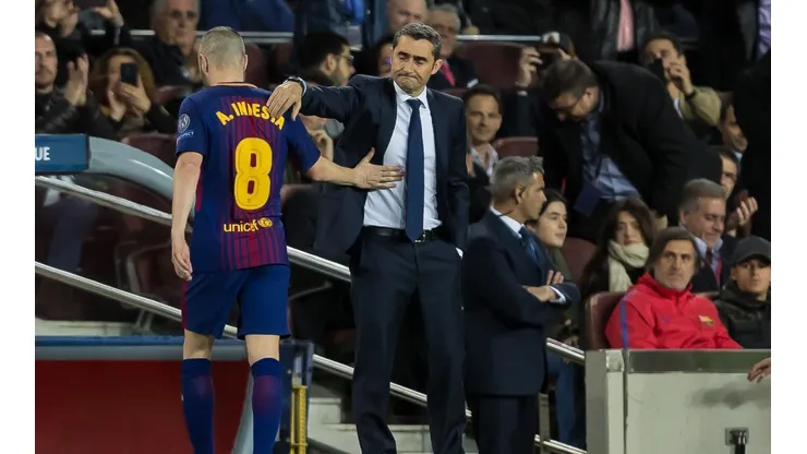 Iniesta y Valverde, en un pasado no muy lejano.