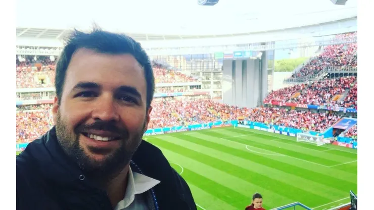 Franco Lostaunau trabaja en ESPN como comentarista y conductor.
