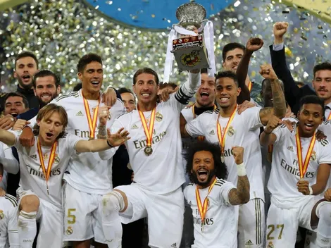 Gracias a Courtois: Madrid es el campeón de la Supercopa de España