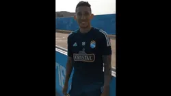 Christofer Gonzales llegó a Cristal proeniente del fútbol chileno.