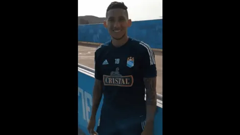 Christofer Gonzales llegó a Cristal proeniente del fútbol chileno.