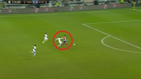 La patada criminal de Federico Valverde.