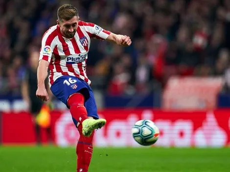 Héctor Herrera no tuvo su mejor partido y fue el primer cambio del Atleti