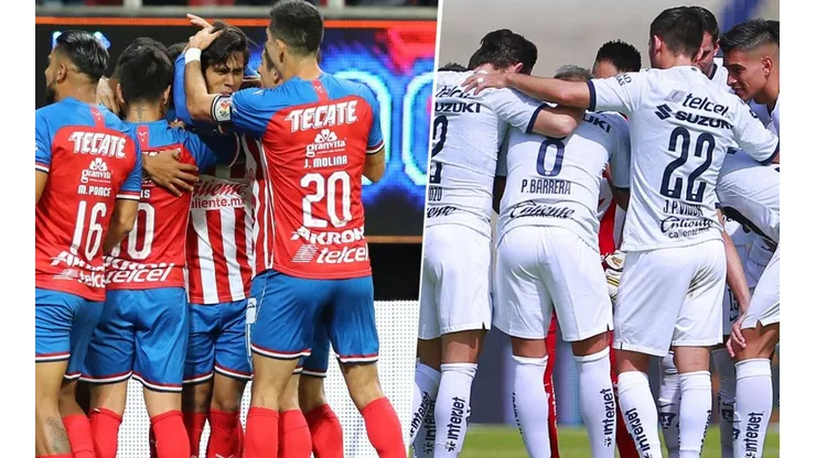 Chivas, Pumas, León, Toluca, Atlas y Xolos encabezan la tabla general
