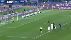 Mucha personalidad: Perotti convirtió de penal y descontó para la Roma