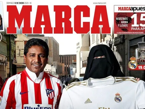 Polémica: la tapa de Marca en la previa del duelo entre Real y Atlético