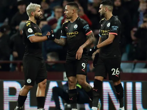 Agüero y Mahrez dieron forma a una goleada aplastante de Manchester City