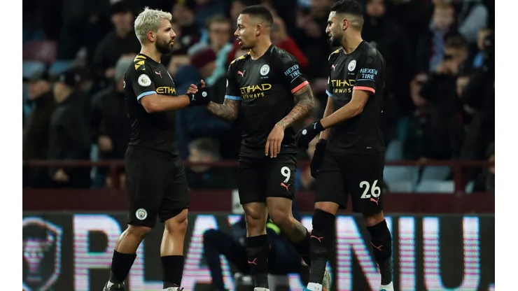 Agüero y Mahrez dieron forma a una goleada aplastante de Manchester City