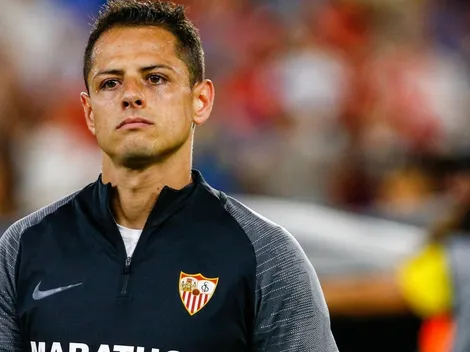 Goleó Sevilla y ni así le toca al Chicharito
