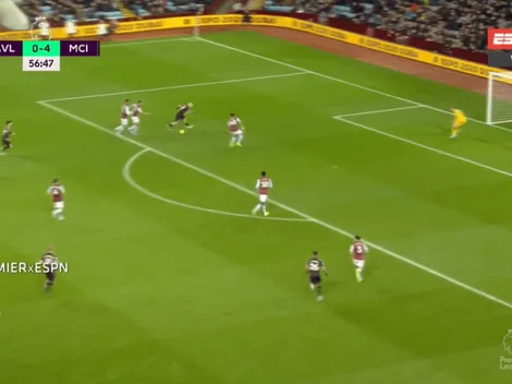 Doblete de Agüero para ser el extranjero con más goles en la Premier