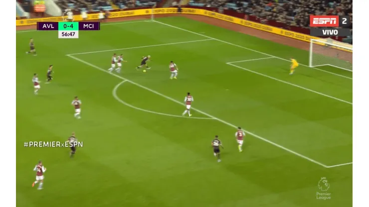 Doblete de Agüero para ser el extranjero con más goles en la Premier