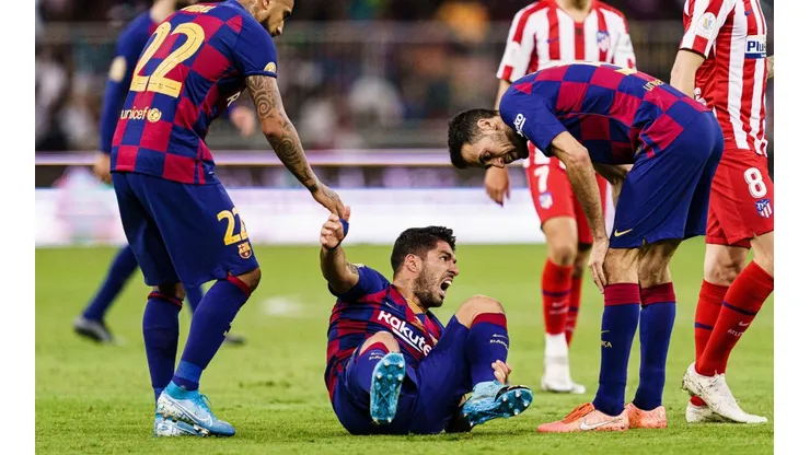 De mala a malísima: se confirmó cuántos meses será baja Luis Suárez