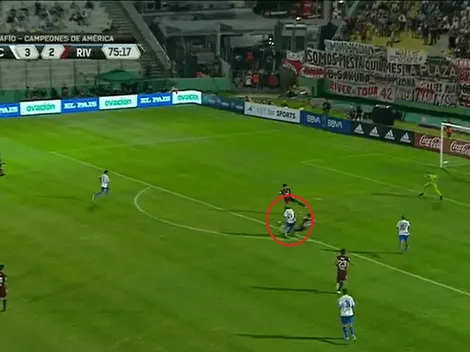 Ponzio se complicó, se la sacaron y Vecino puso a el cuarto de Nacional