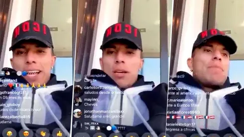 El polémico directo de Instagram de Carlos Salcedo dio que hablar.