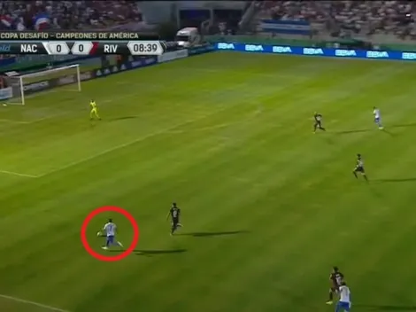 Ocampo dejó en ridículo a Paulo Díaz, Enzo Pérez y Pinola y marcó el primero de Nacional