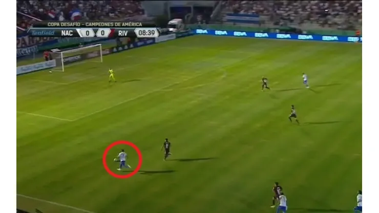 Desde ahí arrancó Brian Ocampo.