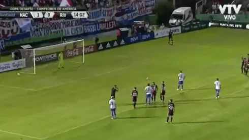Nacional no perdona: Bergessio puso el 2 a 0 contra River de penal