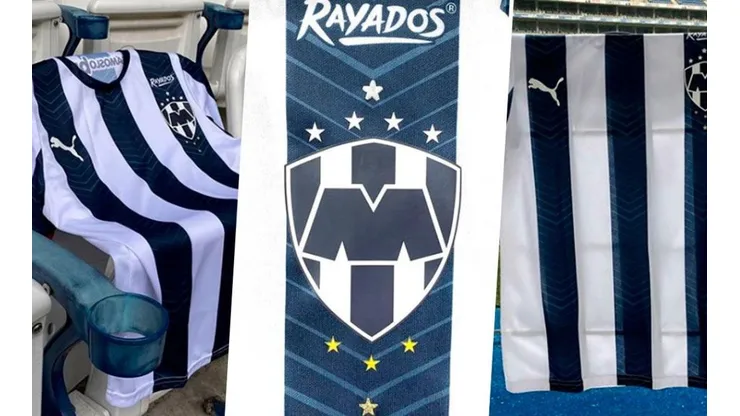 Rayados lanzó nuevo jersey sin publicidad y con dos estrellas adicionales.