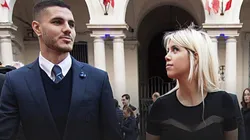 Icardi subió una foto junto a Wanda en París con un extraño mensaje
