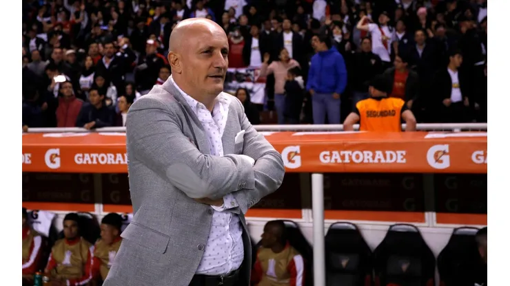 Pablo Repetto, entrenador de Liga de Quito.