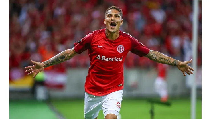 Paolo Guerrero, delantero de Internacional de Porto Alegre.