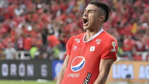 Emotivo grito de gol de Michael Rangel.