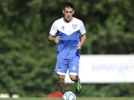 Centurión subió foto entrenando en Modo Vélez