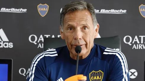 Miguel Ángel Russo, director técnico de Boca.