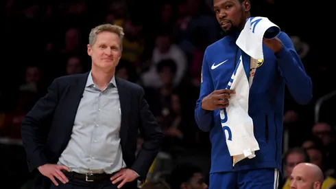 Golden State Warriors v Los Angeles Lakers