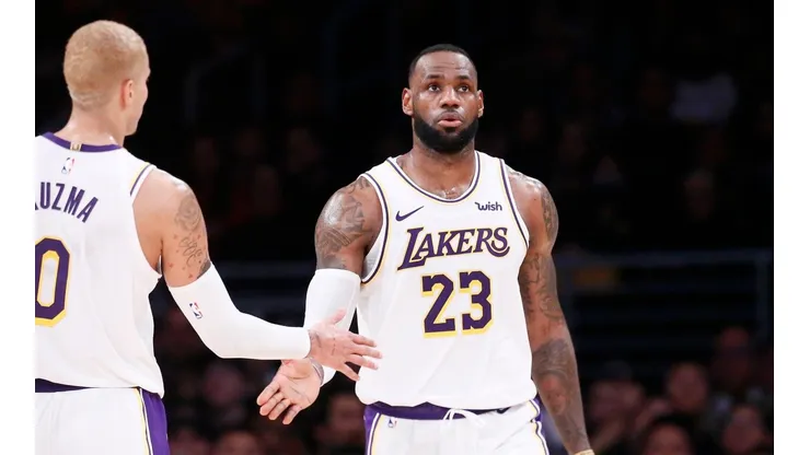 Tensión en Lakers: en ESPN culparon a LeBron de la posible salida de Kyle Kuzma