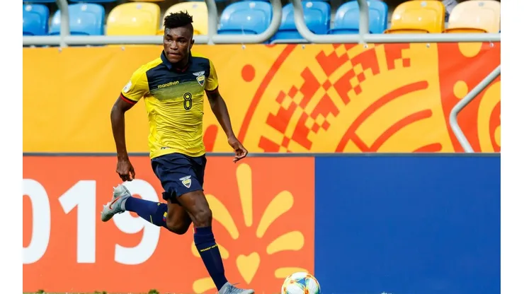 José Cifuentes en la Copa del Mundo Sub-20.