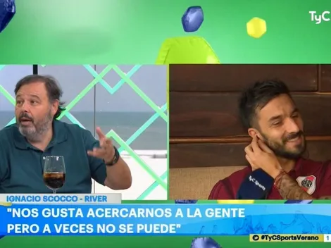 Palacios le preguntó a Scocco si lo llamo Heinze