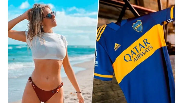 Nati Jota vio la camiseta de Boca y tiró: "Me calienta un poco"