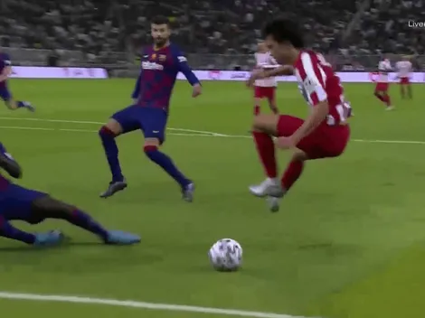 La pifia de Joao Felix ante el Barcelona que explotó en Twitter