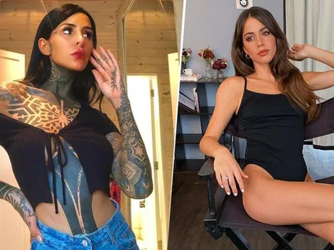 Tini subió una foto en bikini y Cande Tinelli le comentó: "Yo quiero ese lomo"