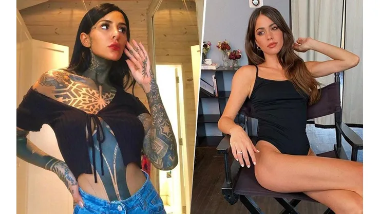 Tini subió una foto en bikini y Cande Tinelli le comentó: "Yo quiero ese lomo"