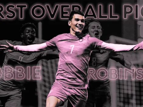 ¡Robbie Robinson es el número uno Draft!