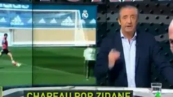 Pedrerol reconoció en El Chiringuito que no confiaba en Zidane