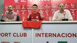 Musto fue presentado en Inter de Brasil y llenó de elogios a D'Alessandro