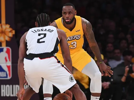 En ESPN revelaron el irrespetuoso reto de Kawhi Leonard a LeBron James