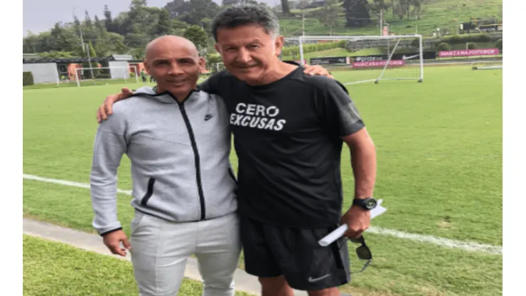 ¿Quién le enseña a Quién? Mayer visitó a Nacional y compartió con Osorio