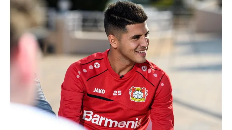 Exequiel Palacios: "En Argentina, no jugaría en otro club que River"
