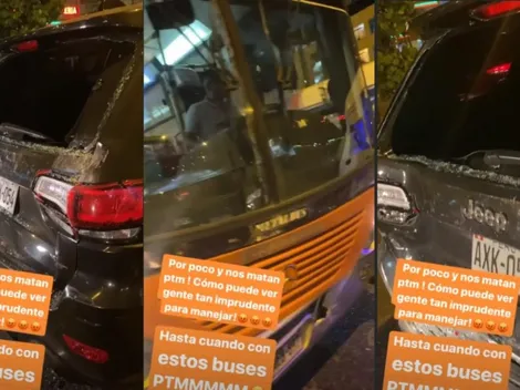 Farfán chocó su auto en horas de la noche: "Por poco y nos matan"