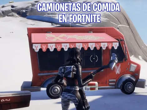Donde están las Camionetas de Comida en Fortnite - Desafíos Cura vs Toxina
