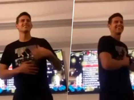 El video que nadie vio: James bailando 'Amaneciendo' a Shannon en Instagram