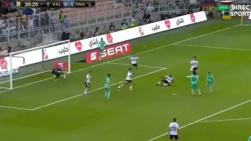 Isco aprovechó un rebote dentro del área y amplió la ventaja ante Valencia