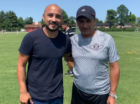 Ramón se reencontró con Ledesma y tiró un tuit para emocionar a todo River