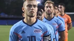 Jesús Pérez tuvo una gran temporada en la Universidad Illinois.