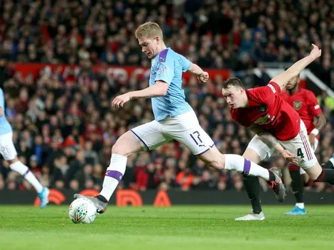 De Bruyne contó que el City solo trabajó 15 minutos para el partido vs. el United
