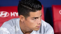 Vuelve James: será suplente en el duelo contra Valencia en la Supercopa